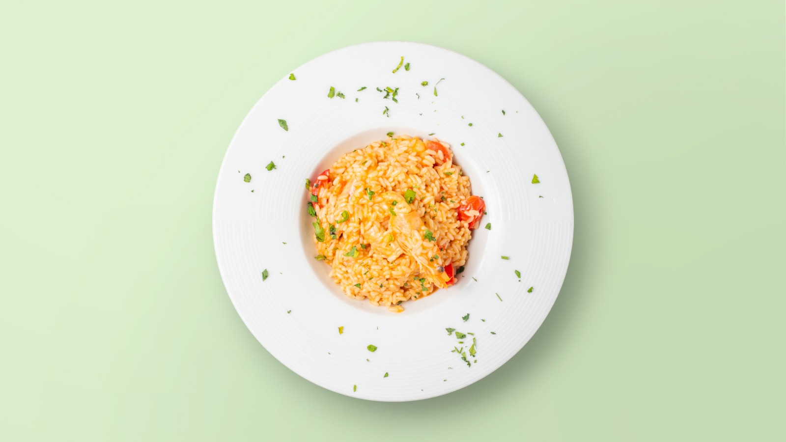 RIZOTO ME KARKALECA / Risotto with shrimps